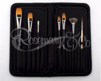 rosemary travel brush set